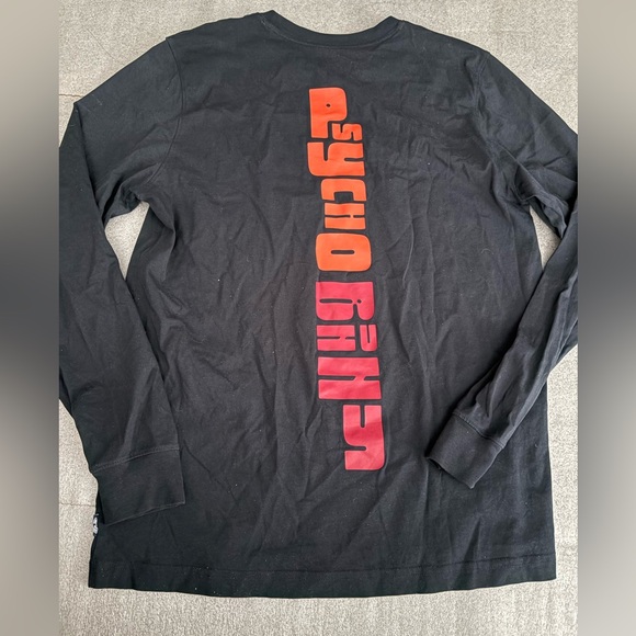 [5/US: M]Psycho Bunny (B6T110W1PC) - Lyons Flocking Long Sleeve Tee - Navy - Picture 7 of 7